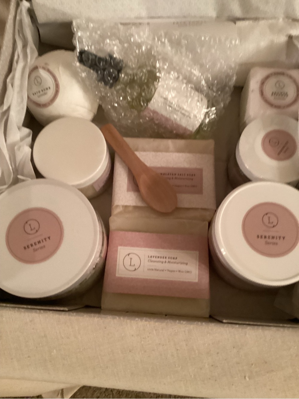 Luxury Bath & Body Spa Set/Lavender NIB
